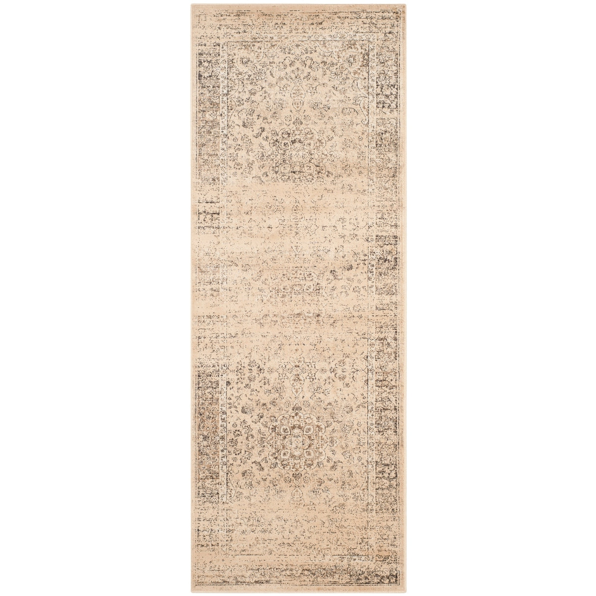 SAFAVIEH Agda Charlott Distressed Oriental Area Rug