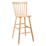 SAFAVIEH Aida 30-inch Spindle Farmhouse Bar Stool (Set of 2) - 19.9" x 19.8" x 38" - 20Wx20Dx43H