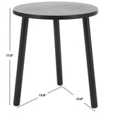 SAFAVIEH Aimee Round Accent Table - 16" W x 16" D x 18" H - 16Wx16Dx18H