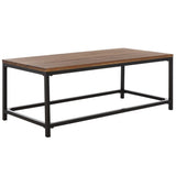 SAFAVIEH Aino Reclamined Wood Finish Coffee Table - 48" x 24" x 17.7" - 48Wx24Dx18H