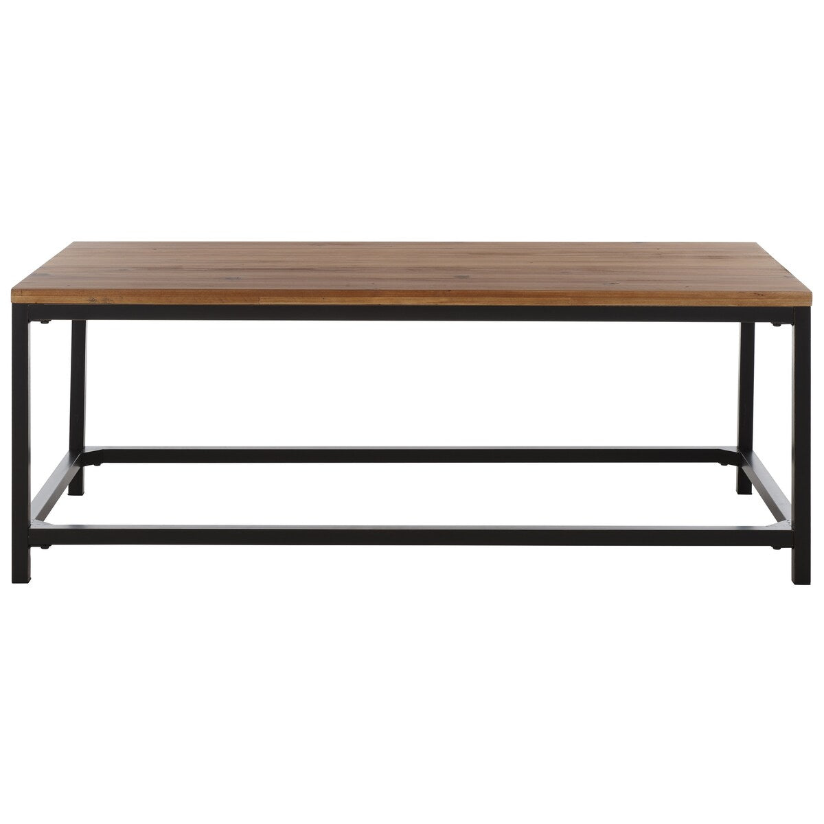 SAFAVIEH Aino Reclamined Wood Finish Coffee Table - 48" x 24" x 17.7" - 48Wx24Dx18H