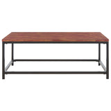 SAFAVIEH Aino Reclamined Wood Finish Coffee Table - 48" x 24" x 17.7" - 48Wx24Dx18H