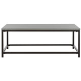 SAFAVIEH Aino Reclamined Wood Finish Coffee Table - 48" x 24" x 17.7" - 48Wx24Dx18H