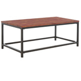 SAFAVIEH Aino Reclamined Wood Finish Coffee Table - 48" x 24" x 17.7" - 48Wx24Dx18H