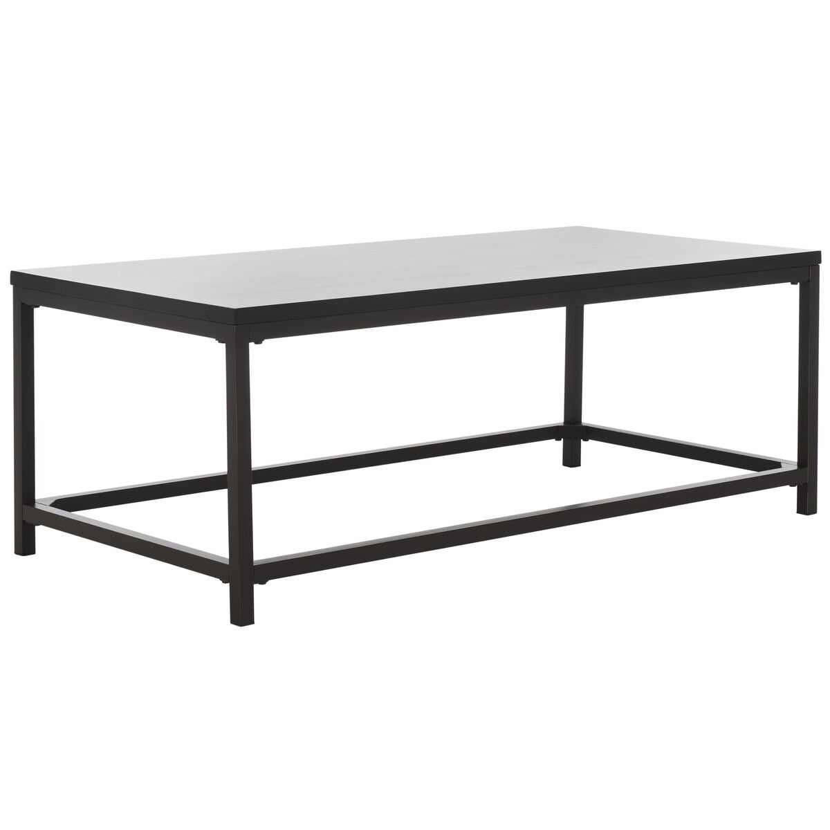 SAFAVIEH Aino Reclamined Wood Finish Coffee Table - 48" x 24" x 17.7" - 48Wx24Dx18H