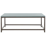 SAFAVIEH Aino Reclamined Wood Finish Coffee Table - 48" x 24" x 17.7" - 48Wx24Dx18H