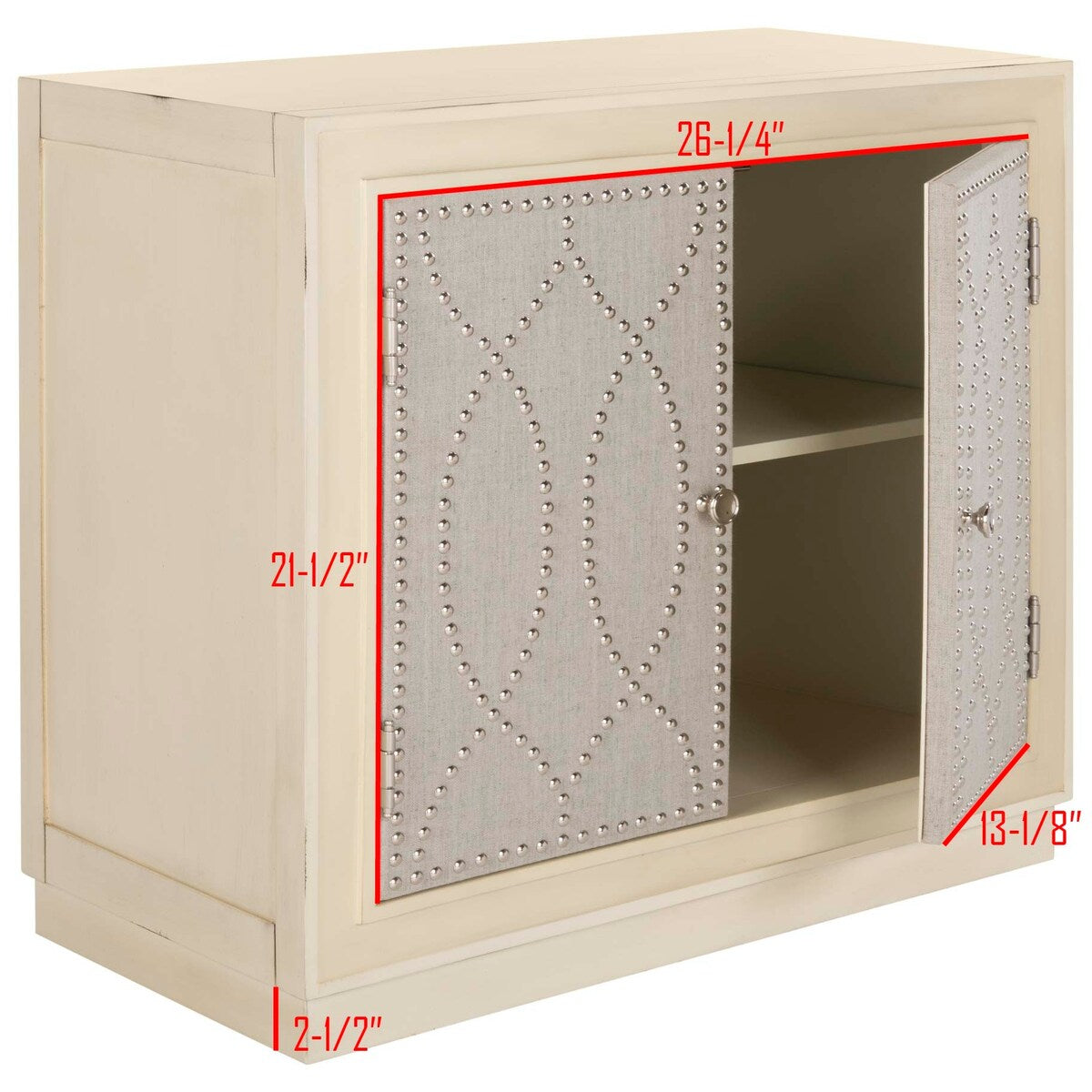 SAFAVIEH Ala 2-Door Storage Chest - 32Wx16Dx29H