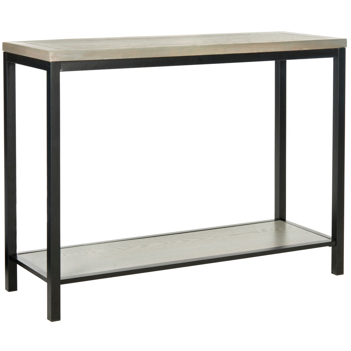 SAFAVIEH Alixe Brown Console Table - 41.3" x 14.2" x 31.7" - 41Wx14Dx32H