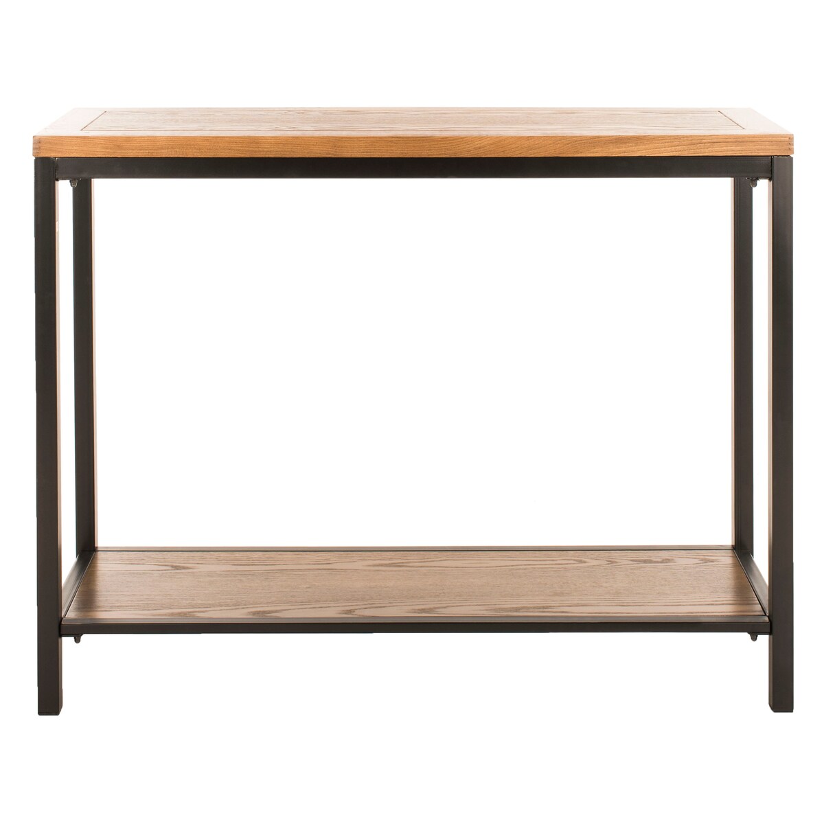 SAFAVIEH Alixe Brown Console Table - 41.3" x 14.2" x 31.7" - 41Wx14Dx32H