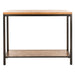 SAFAVIEH Alixe Brown Console Table - 41.3" x 14.2" x 31.7" - 41Wx14Dx32H