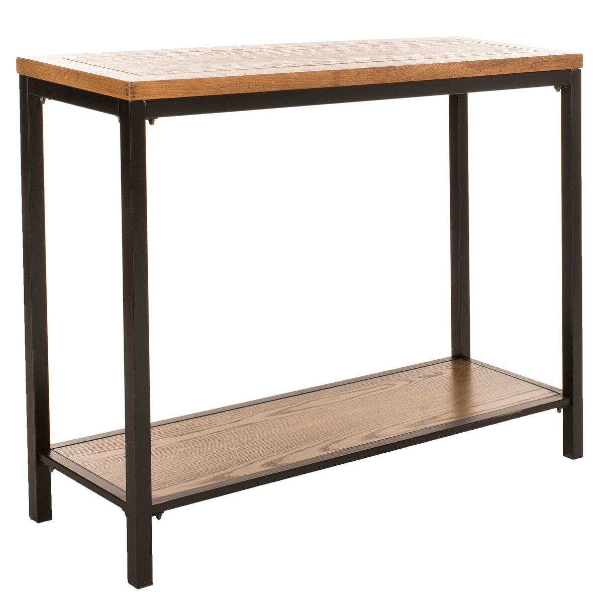 SAFAVIEH Alixe Brown Console Table - 41.3" x 14.2" x 31.7" - 41Wx14Dx32H