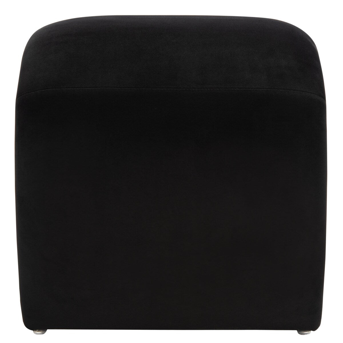 SAFAVIEH Alize Curved Waterfall Velvet Ottoman