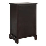 SAFAVIEH Alverta Red Storage Side Table - 15.9" x 13" x 27.6"