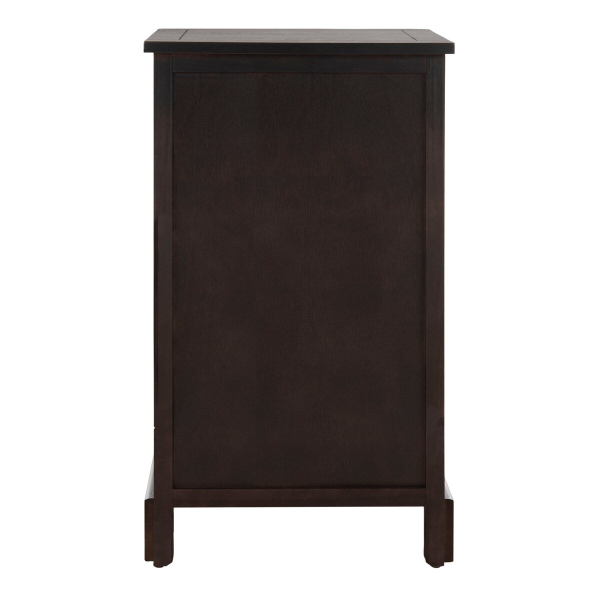 SAFAVIEH Alverta Red Storage Side Table - 15.9" x 13" x 27.6"