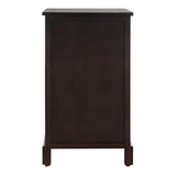 SAFAVIEH Alverta Red Storage Side Table - 15.9" x 13" x 27.6"