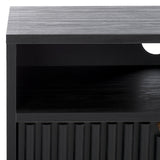 SAFAVIEH Alyse 2-Drawer 2-Shelf Entertainment Media Stand (Fits Up To 65" Flatscreen TV) - 60.4 In. x 15.6 In. x 24.8 In.