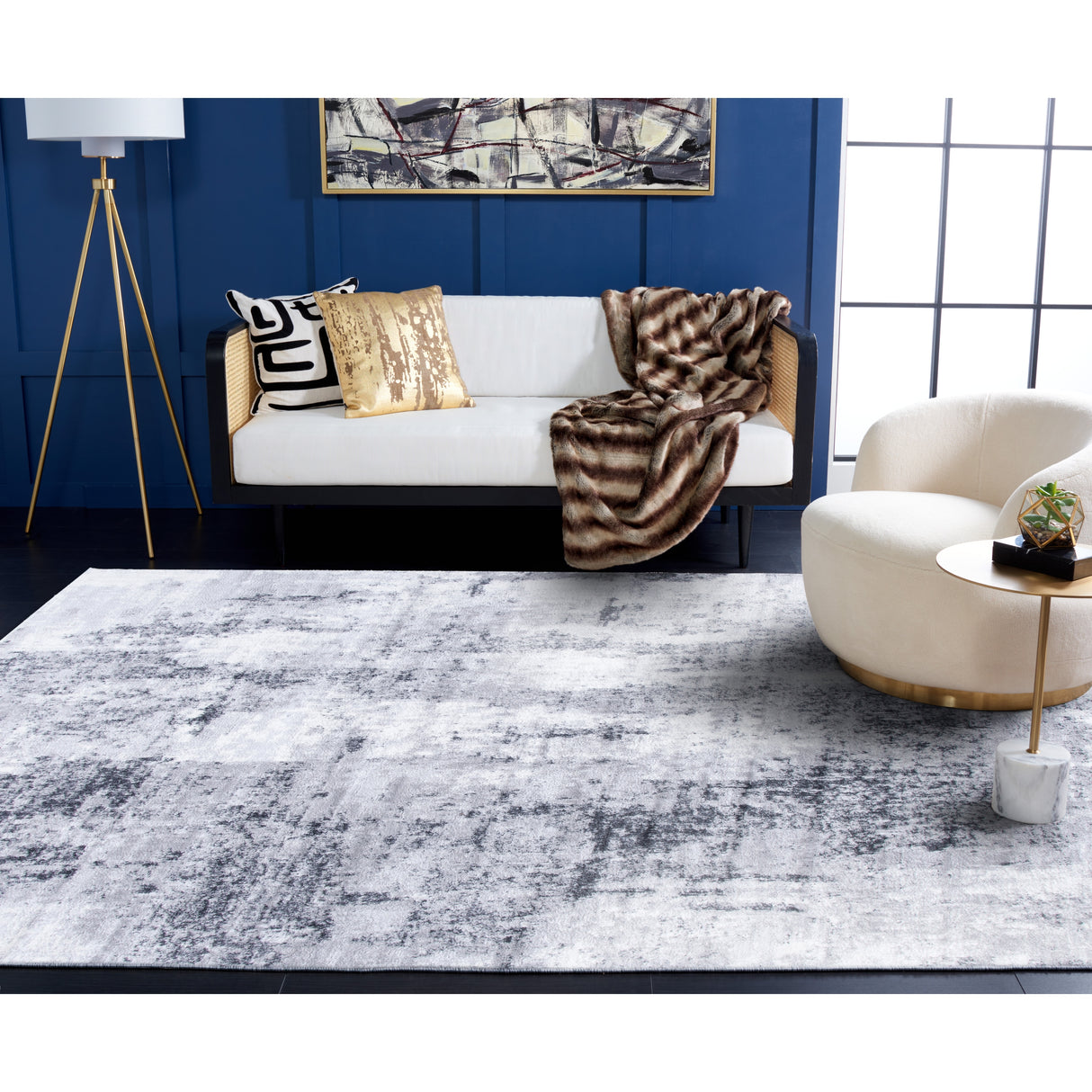 SAFAVIEH Amelia Caliopa Modern Abstract Rug