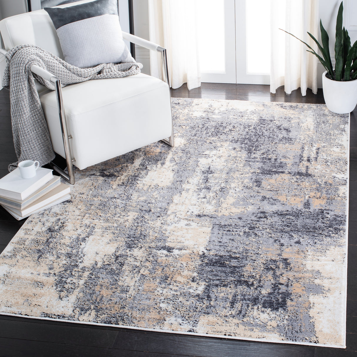 SAFAVIEH Amelia Caliopa Modern Abstract Rug