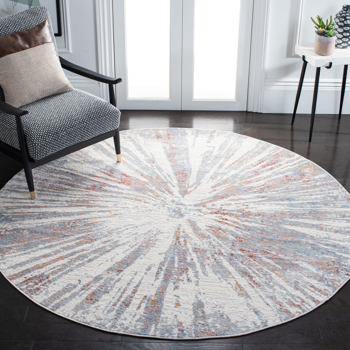 SAFAVIEH Amelia Dellene Abstract Burst Rug