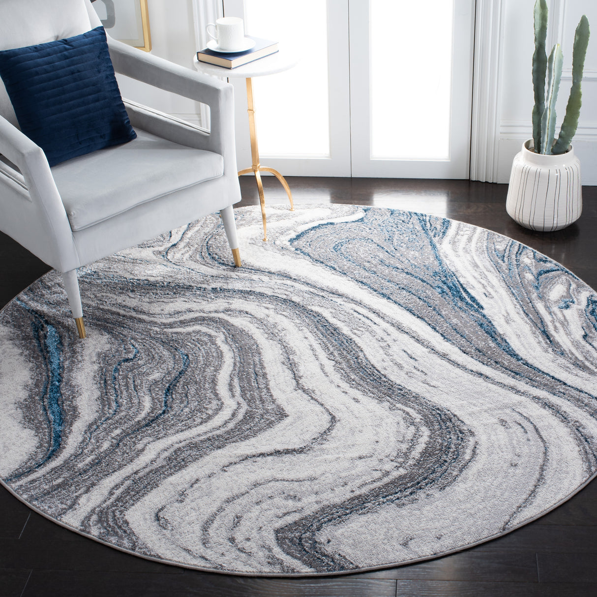 SAFAVIEH Amelia Octaviea Modern Abstract Rug