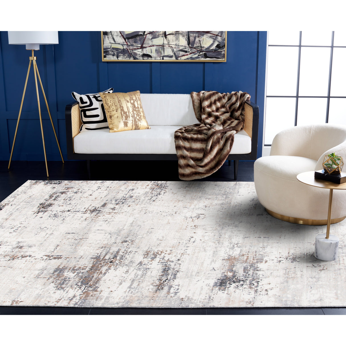 SAFAVIEH Amelia Sanita Modern Abstract Rug