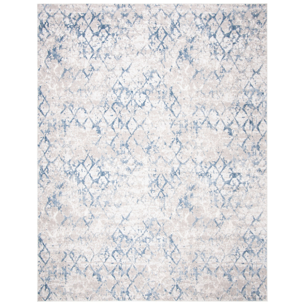 SAFAVIEH Amelia Selvete Modern Trellis Distressed Rug