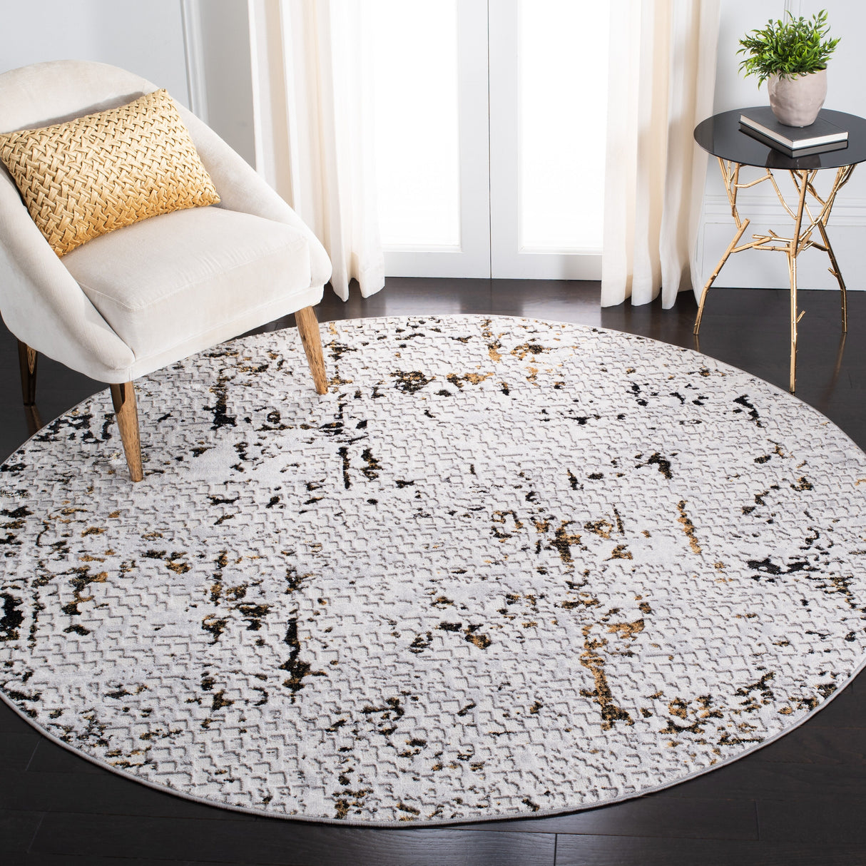 SAFAVIEH Amelia Valvi Modern Abstract Rug