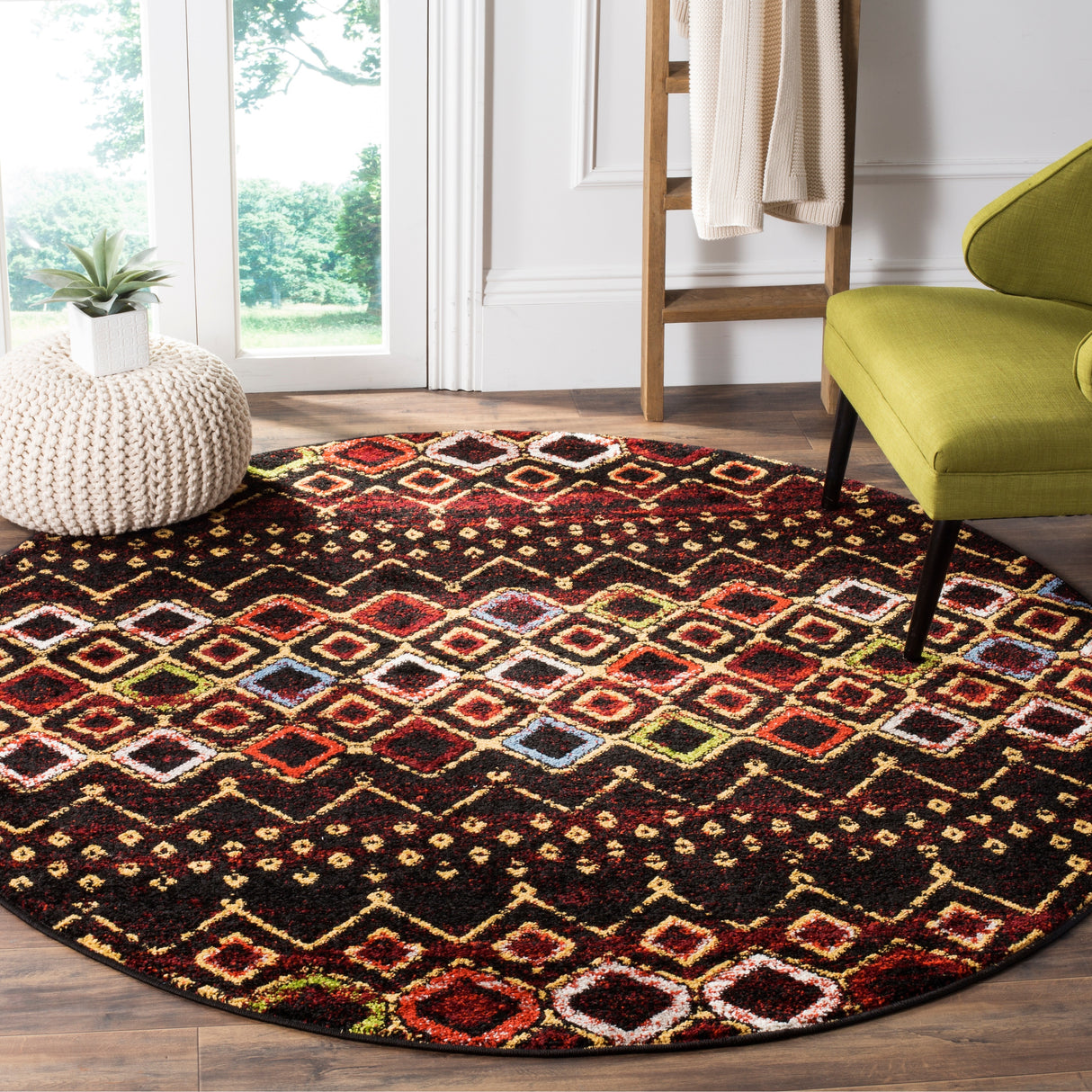 SAFAVIEH Amsterdam Iskra Moroccan Boho Rug