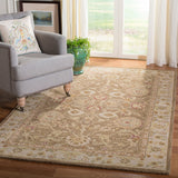 SAFAVIEH Anatolia Karanfila Traditional Oriental Hand-spun Wool Rug