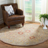 SAFAVIEH Anatolia Karanfila Traditional Oriental Hand-spun Wool Rug