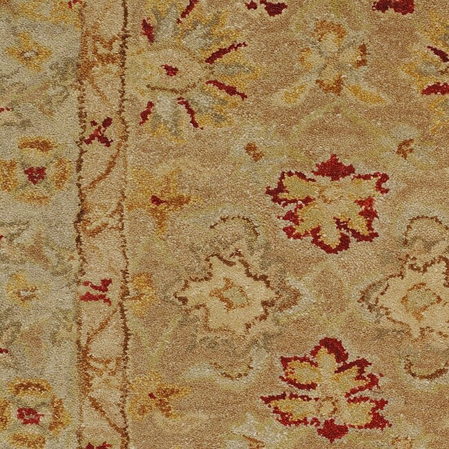 SAFAVIEH Anatolia Karanfila Traditional Oriental Hand-spun Wool Rug