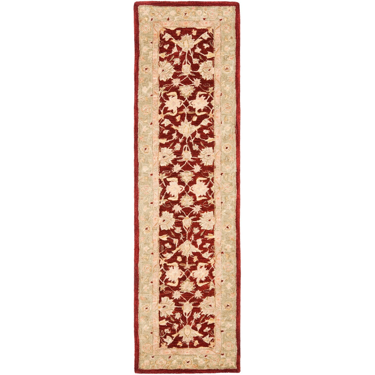 SAFAVIEH Anatolia Karanfila Traditional Oriental Hand-spun Wool Rug