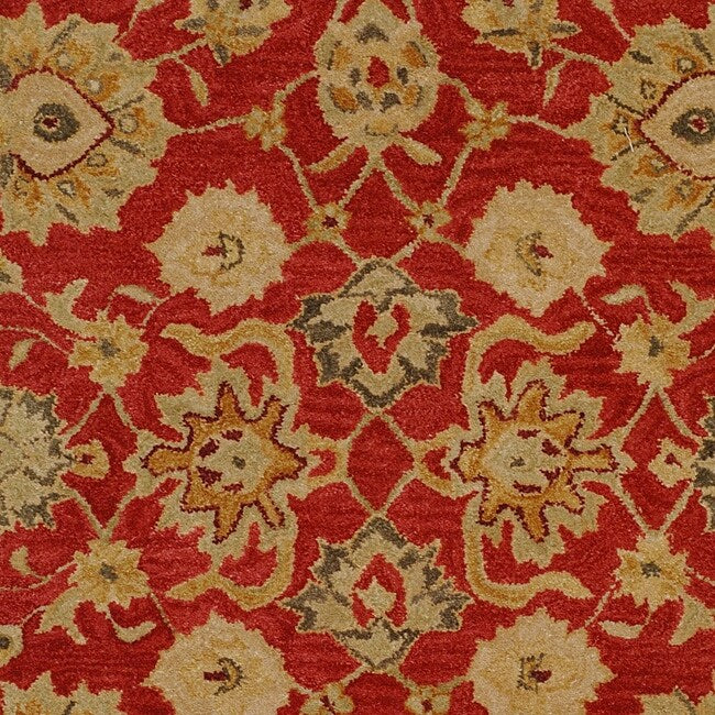 SAFAVIEH Anatolia Karanfila Traditional Oriental Hand-spun Wool Rug