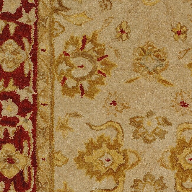 SAFAVIEH Anatolia Karanfila Traditional Oriental Hand-spun Wool Rug