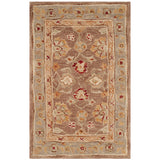 SAFAVIEH Anatolia Karanfila Traditional Oriental Hand-spun Wool Rug