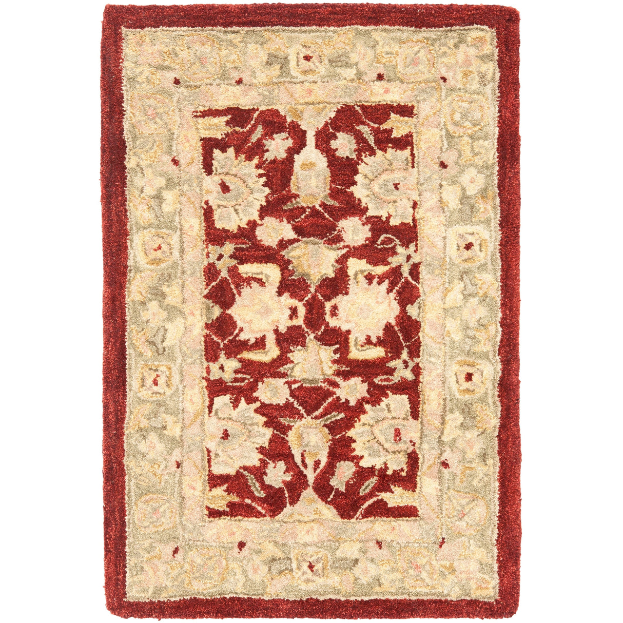 SAFAVIEH Anatolia Karanfila Traditional Oriental Hand-spun Wool Rug