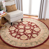 SAFAVIEH Anatolia Karanfila Traditional Oriental Hand-spun Wool Rug