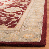 SAFAVIEH Anatolia Karanfila Traditional Oriental Hand-spun Wool Rug