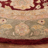 SAFAVIEH Anatolia Karanfila Traditional Oriental Hand-spun Wool Rug