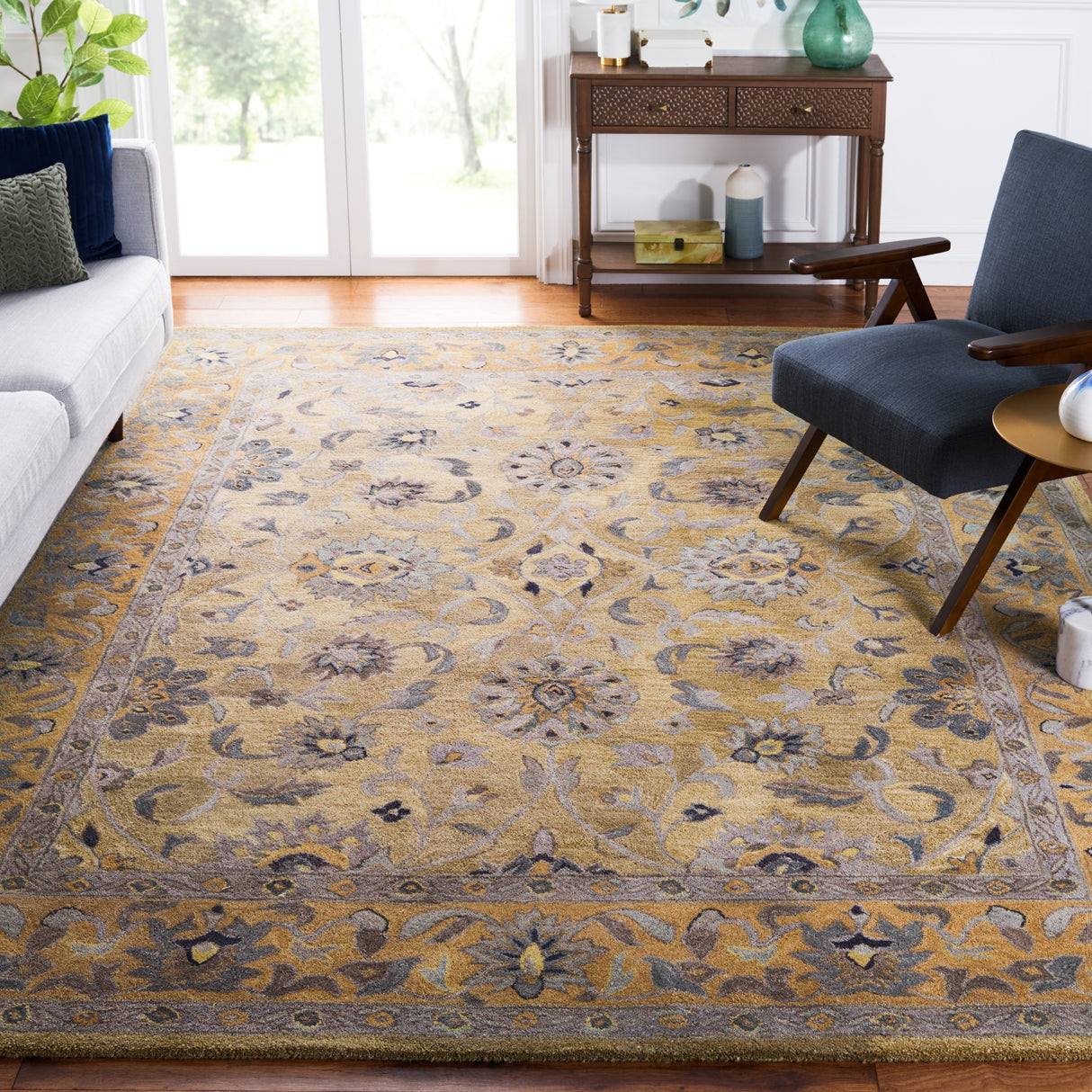 SAFAVIEH Anatolia Orie Handmade Oriental Wool Area Rug