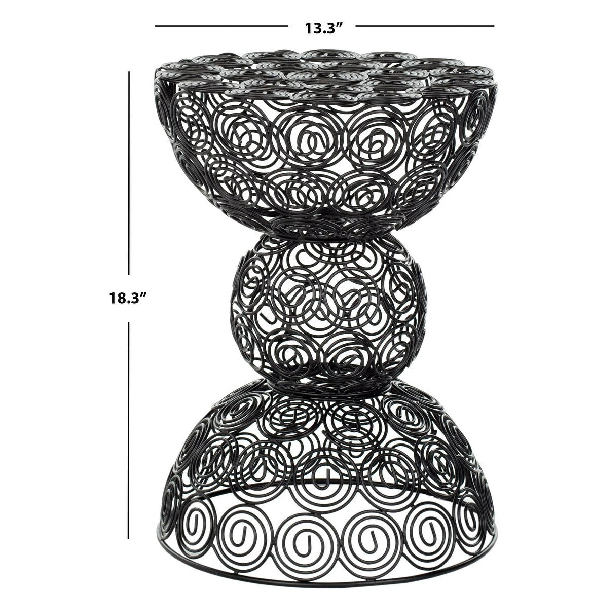 SAFAVIEH Ankje Stool - 13Wx13Dx18H