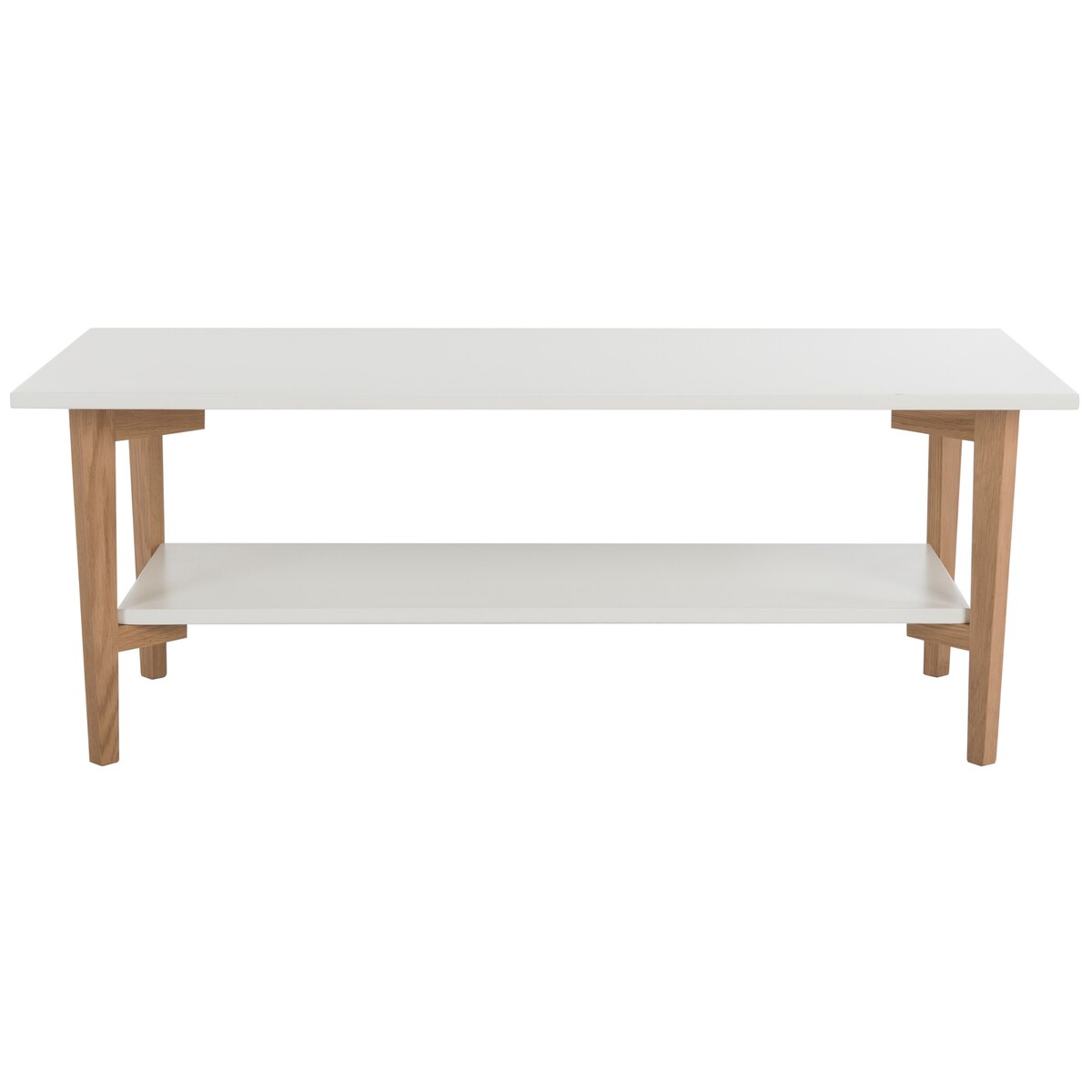 SAFAVIEH Annemarie Mid-Century Rectangular Coffee Table - 47.2" x 23.6" x 17.7" - 47Wx24Dx18H