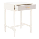 SAFAVIEH Antja 1-Drawer Accent Table - 19" W x 15.8" L x 26" H - 19Wx16Dx26H