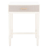 SAFAVIEH Antja 1-Drawer Accent Table - 19" W x 15.8" L x 26" H - 19Wx16Dx26H