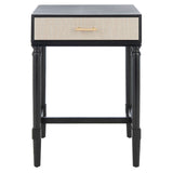 SAFAVIEH Antja 1-Drawer Accent Table - 19" W x 15.8" L x 26" H - 19Wx16Dx26H