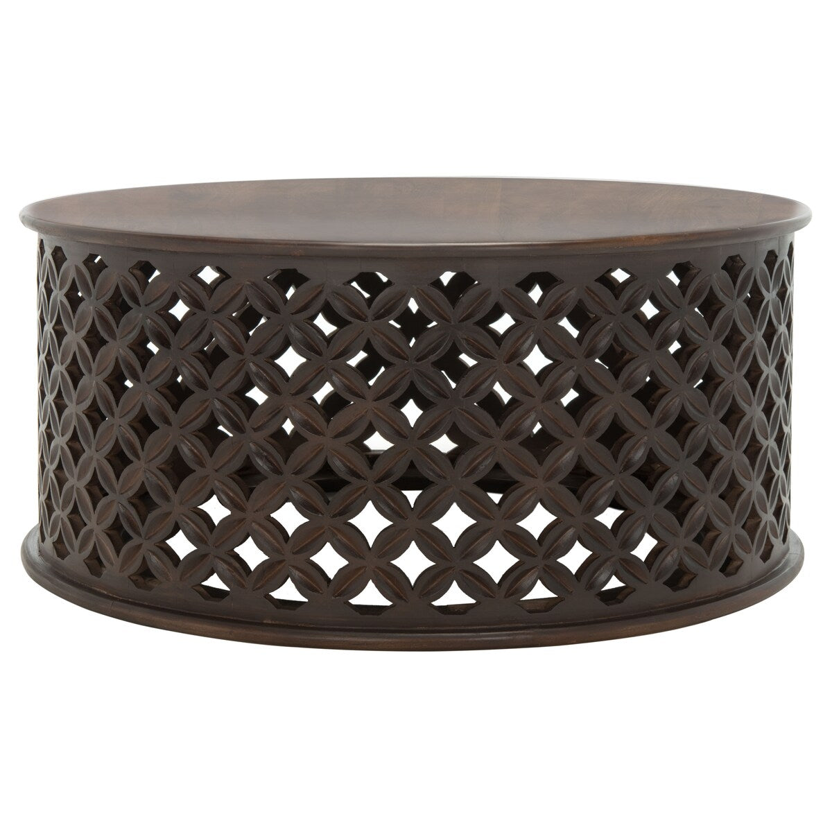 SAFAVIEH Antkea Round Coffee Table - 35" L x 35" D x 16" H - 35Wx35Dx16H