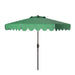 SAFAVIEH Antonije 9-Foot Crank Outdoor Umbrella