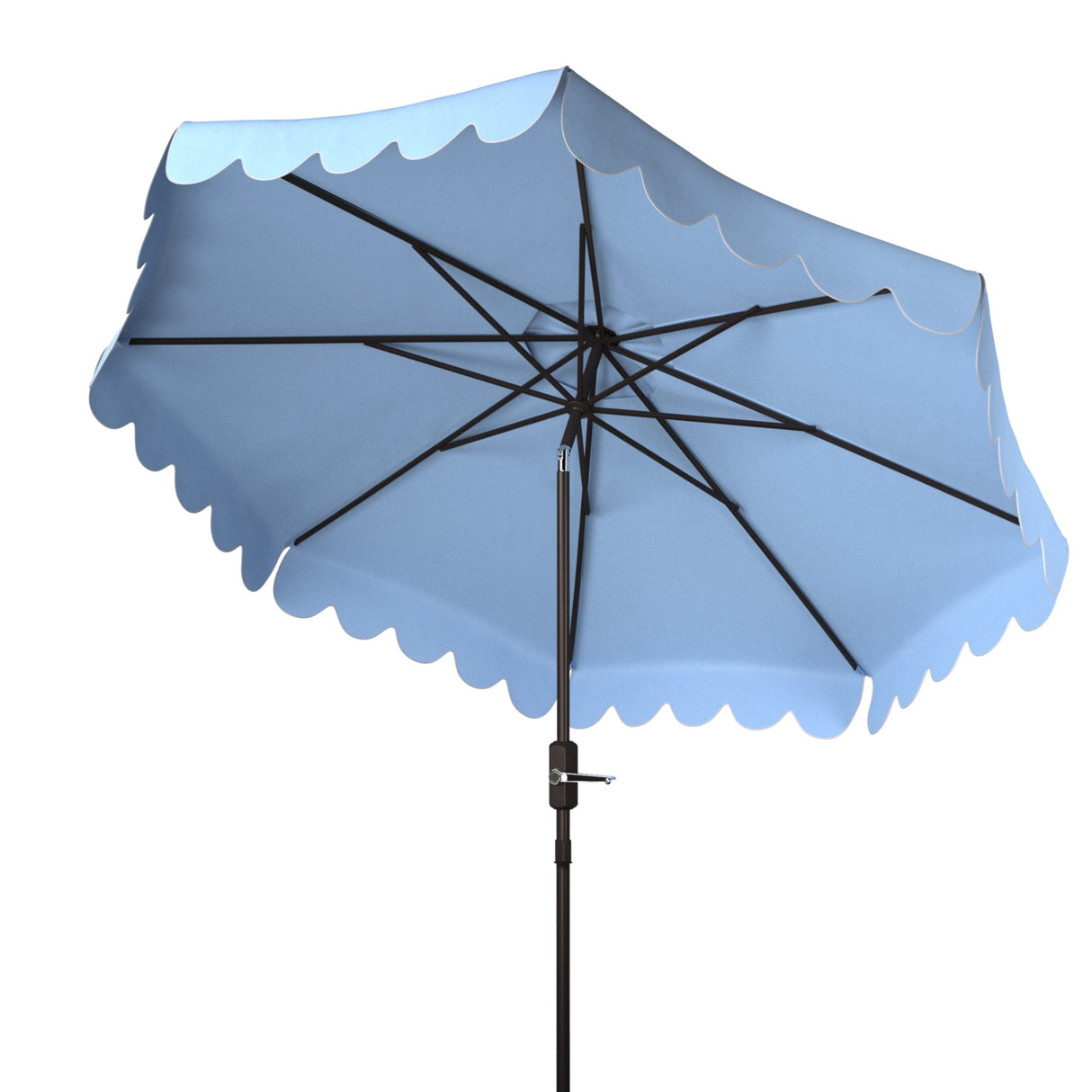 SAFAVIEH Antonije 9-Foot Crank Outdoor Umbrella