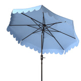 SAFAVIEH Antonije 9-Foot Crank Outdoor Umbrella