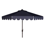 SAFAVIEH Antonije 9-Foot Crank Outdoor Umbrella